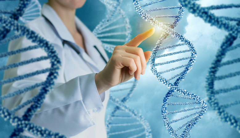 Huntingtonova choroba - DNA špirála a mutácia v genetickom kóde