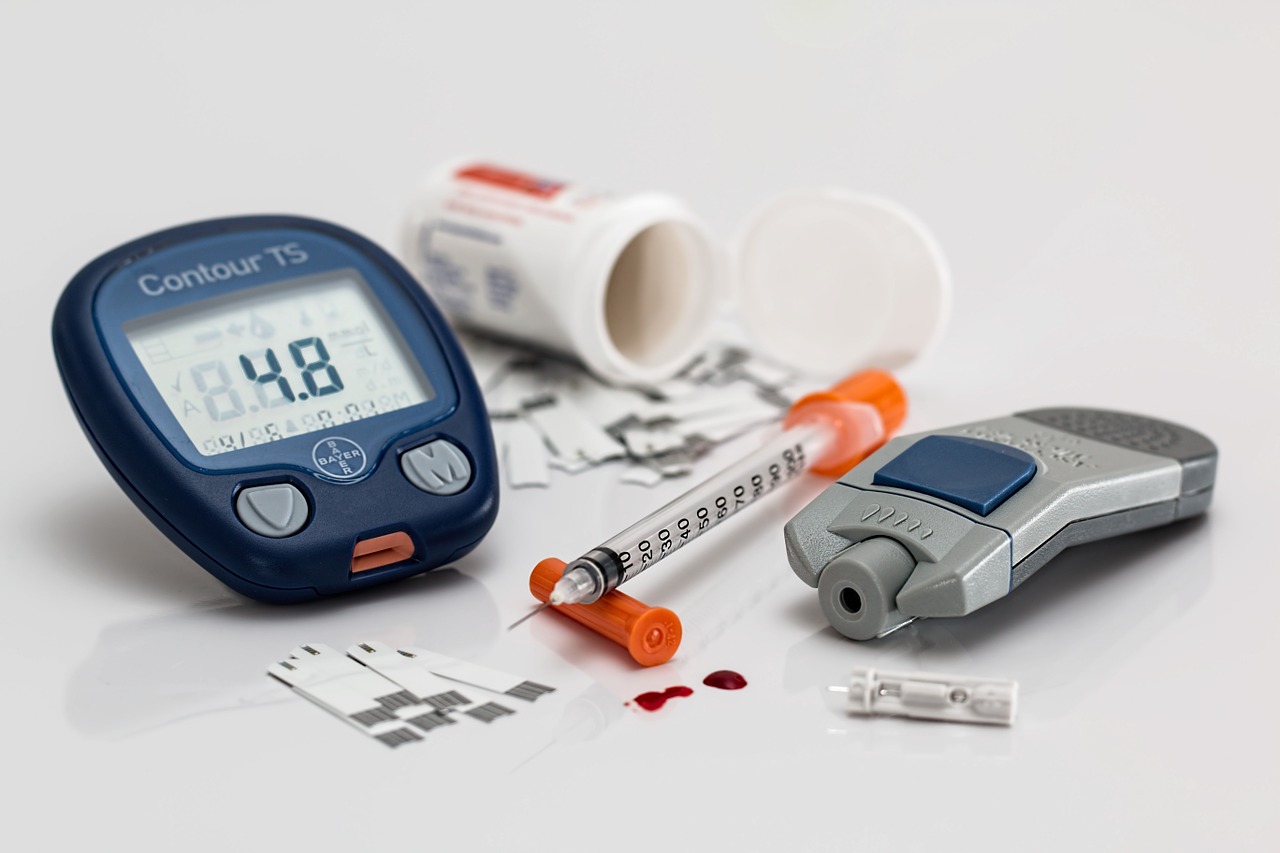 Glucometer and measurement of glycemia in addison's disease