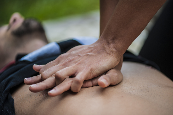CPR - resuscitation - chest compressions