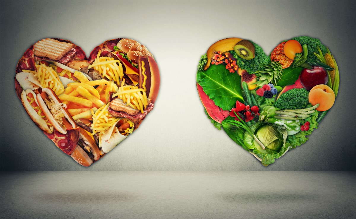 The wrong diet and the right diet in hearts
