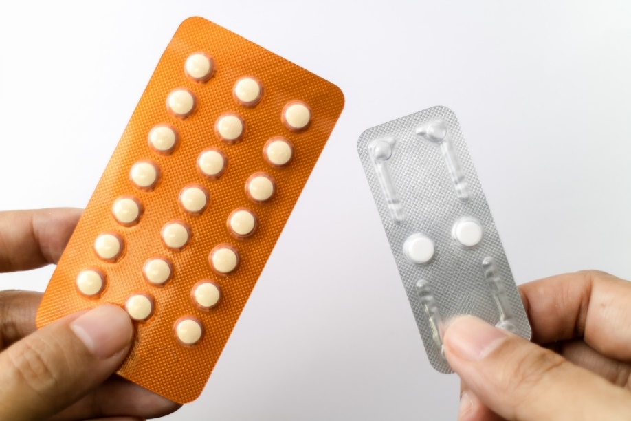 Monthly hormonal contraceptives and ECP pills after