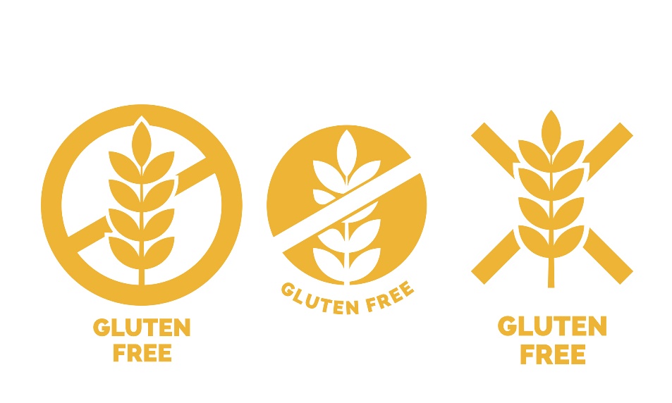 Example of a Gluten free label