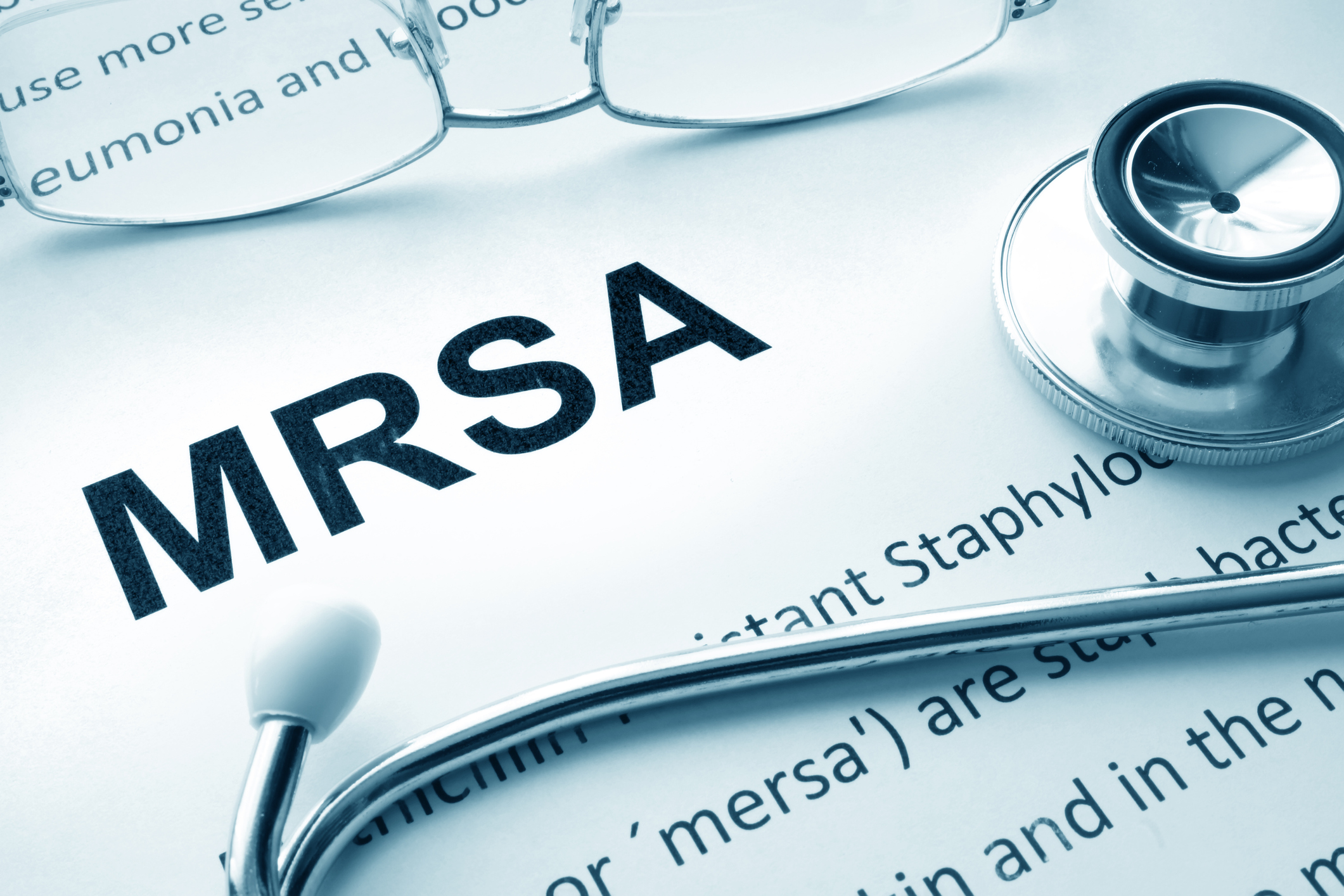 MRSA is a strain of golden staphylococcus that is resistant to commonly used antibiotics.