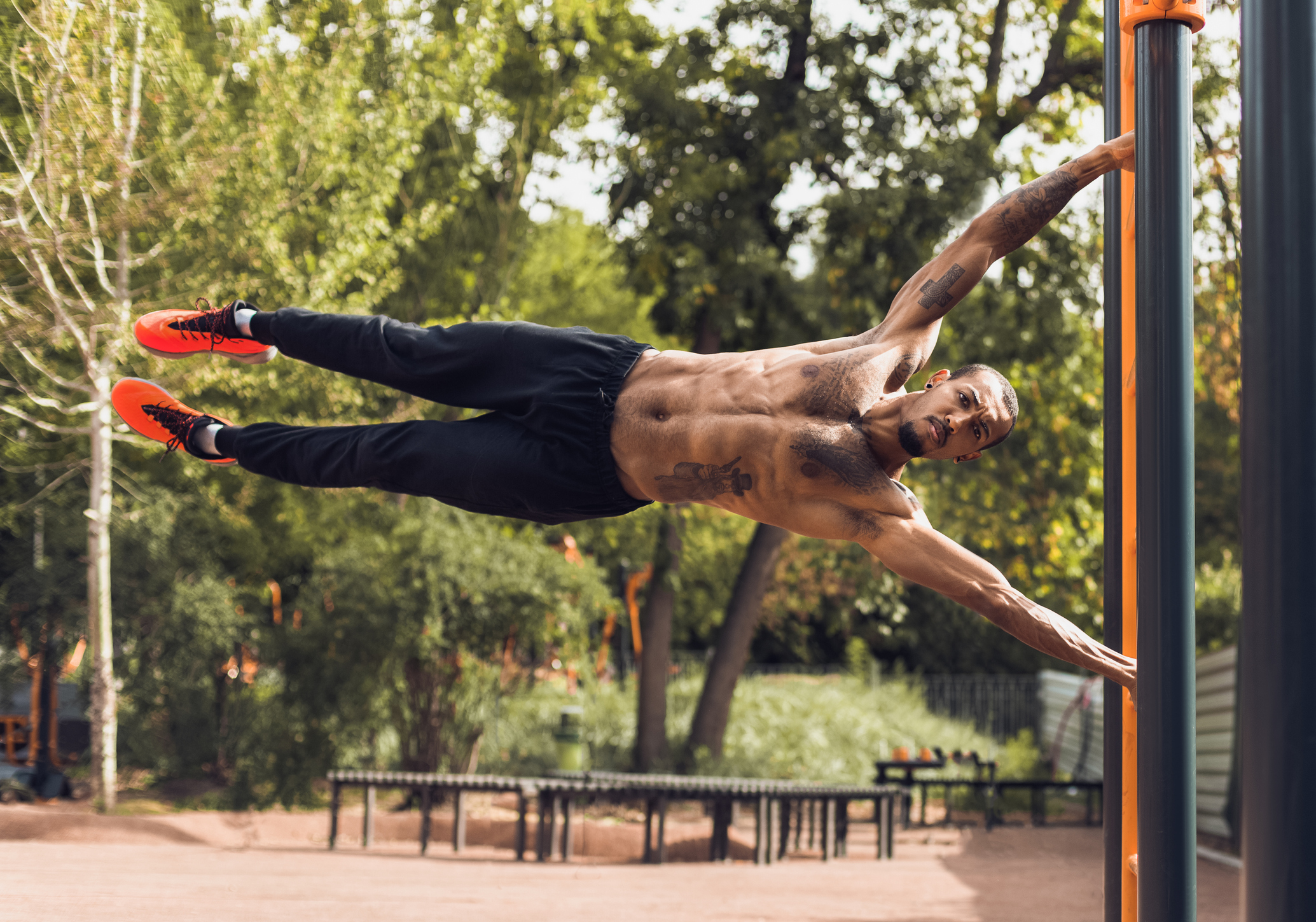 Calisthenics or street workout? Source: Getty Images