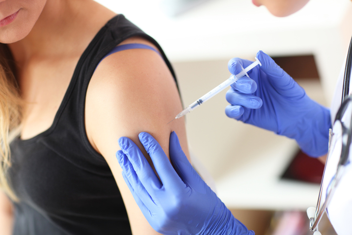 Vaccination of women before the holiday