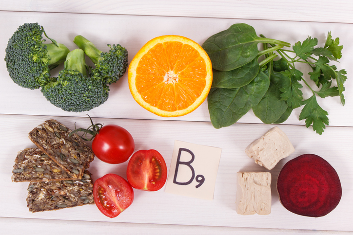 Fruits, vegetables and the B9 sign