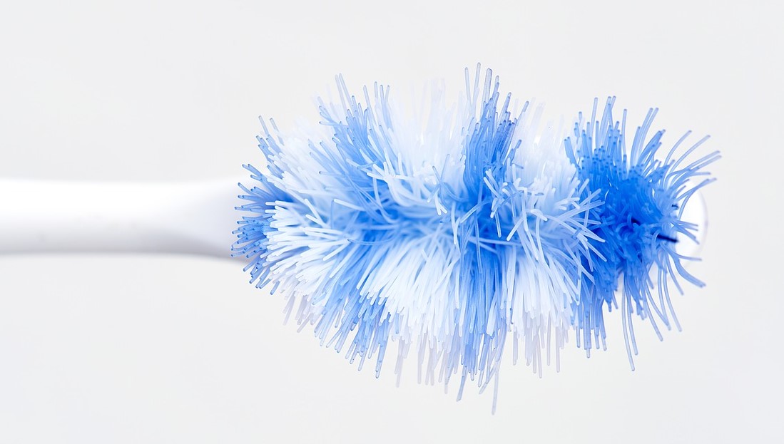 Frayed toothbrush to replace