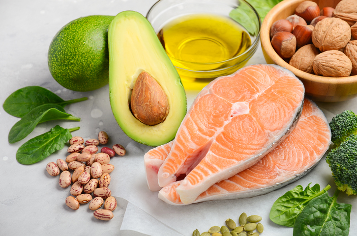 Sources of omega 3 fatty acids, fish, vegetables, nuts