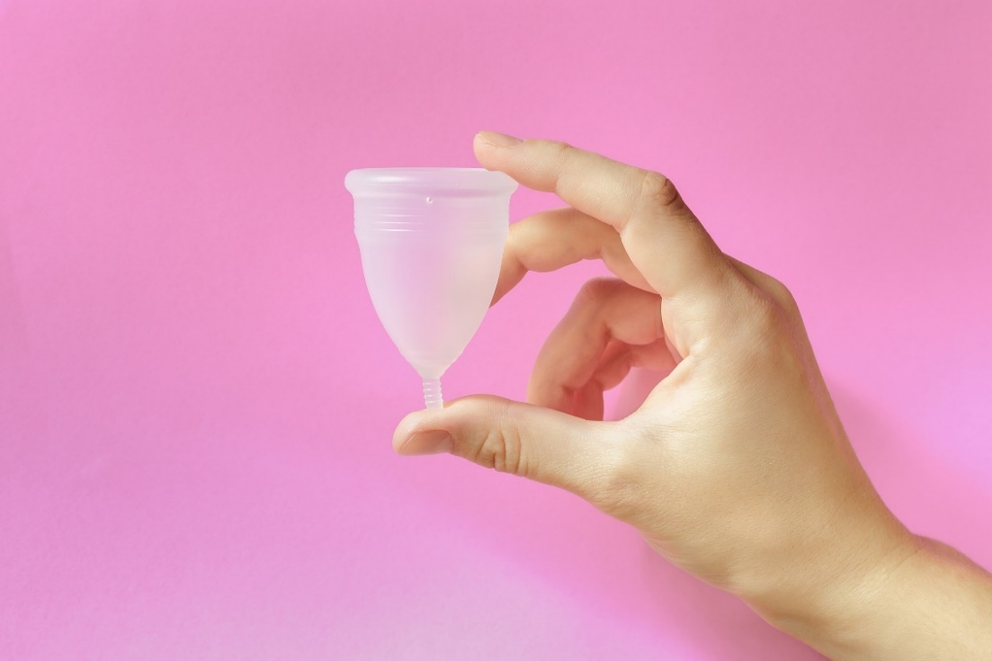 Silicone menstrual cup