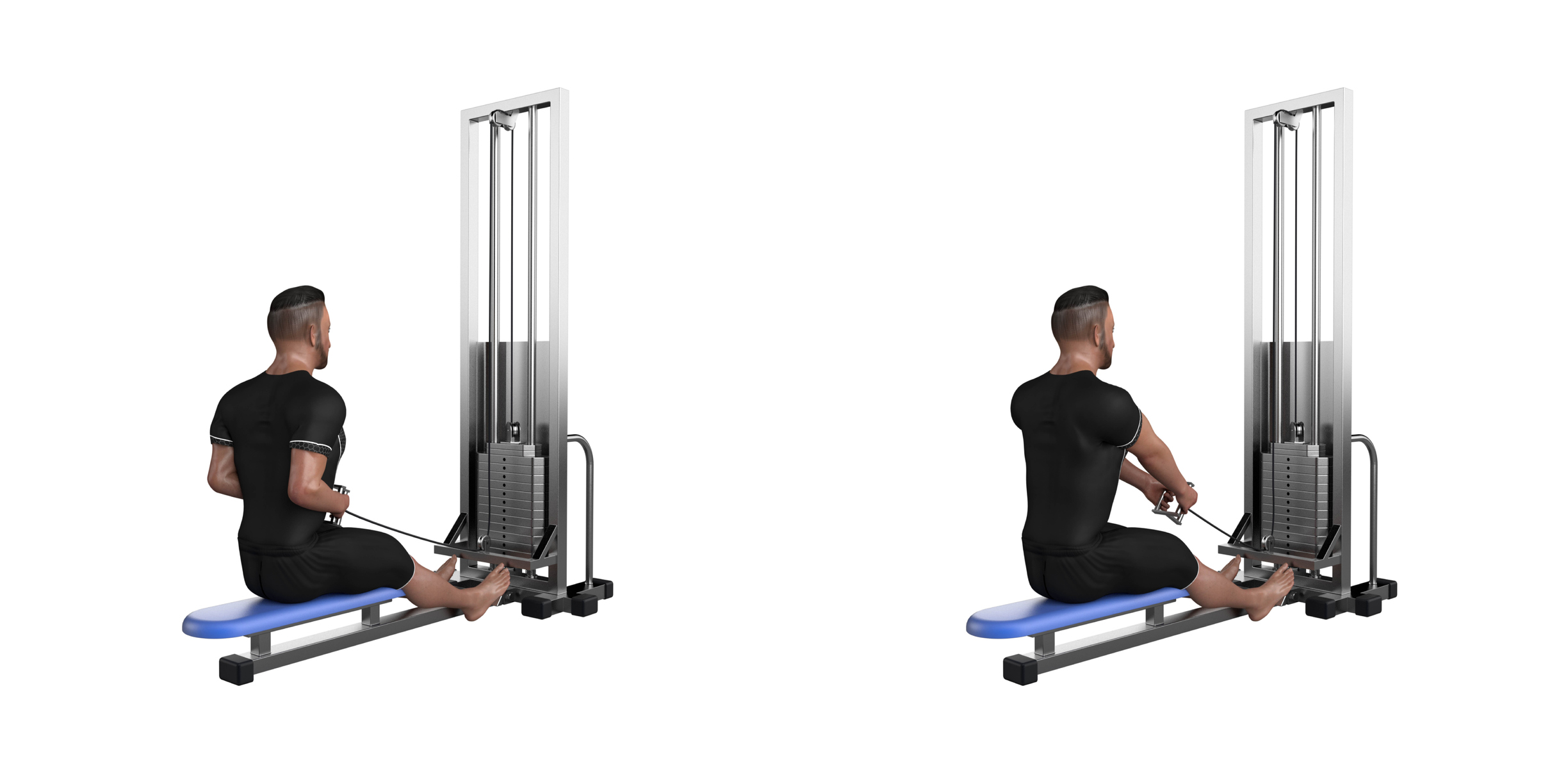 This exercise will give us strength for rowing or paddling. 