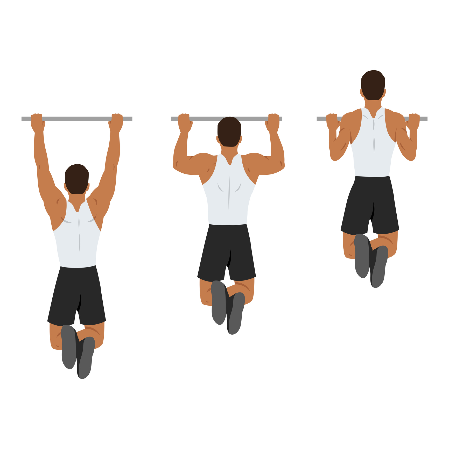 Trapeze shrugs are actually an exercise with your own body weight.