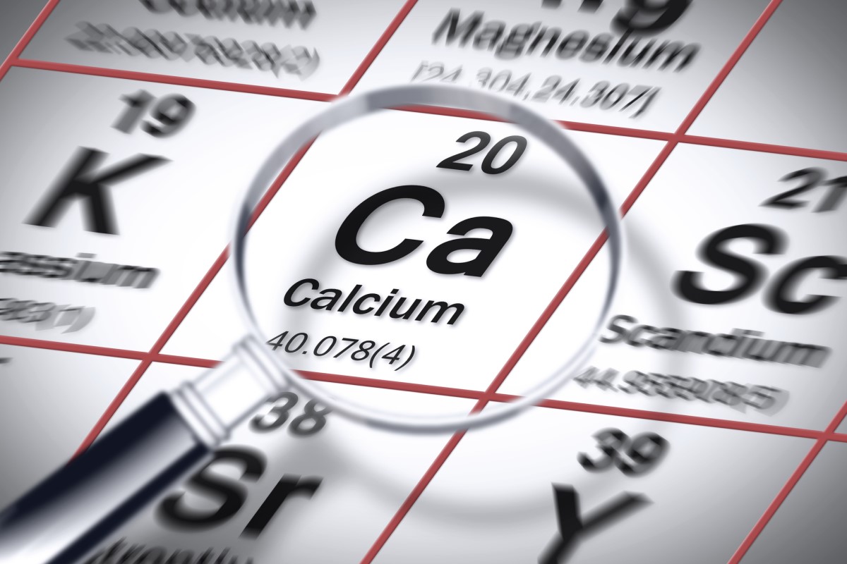 Calcium, Ca, periodic table of chemical elements