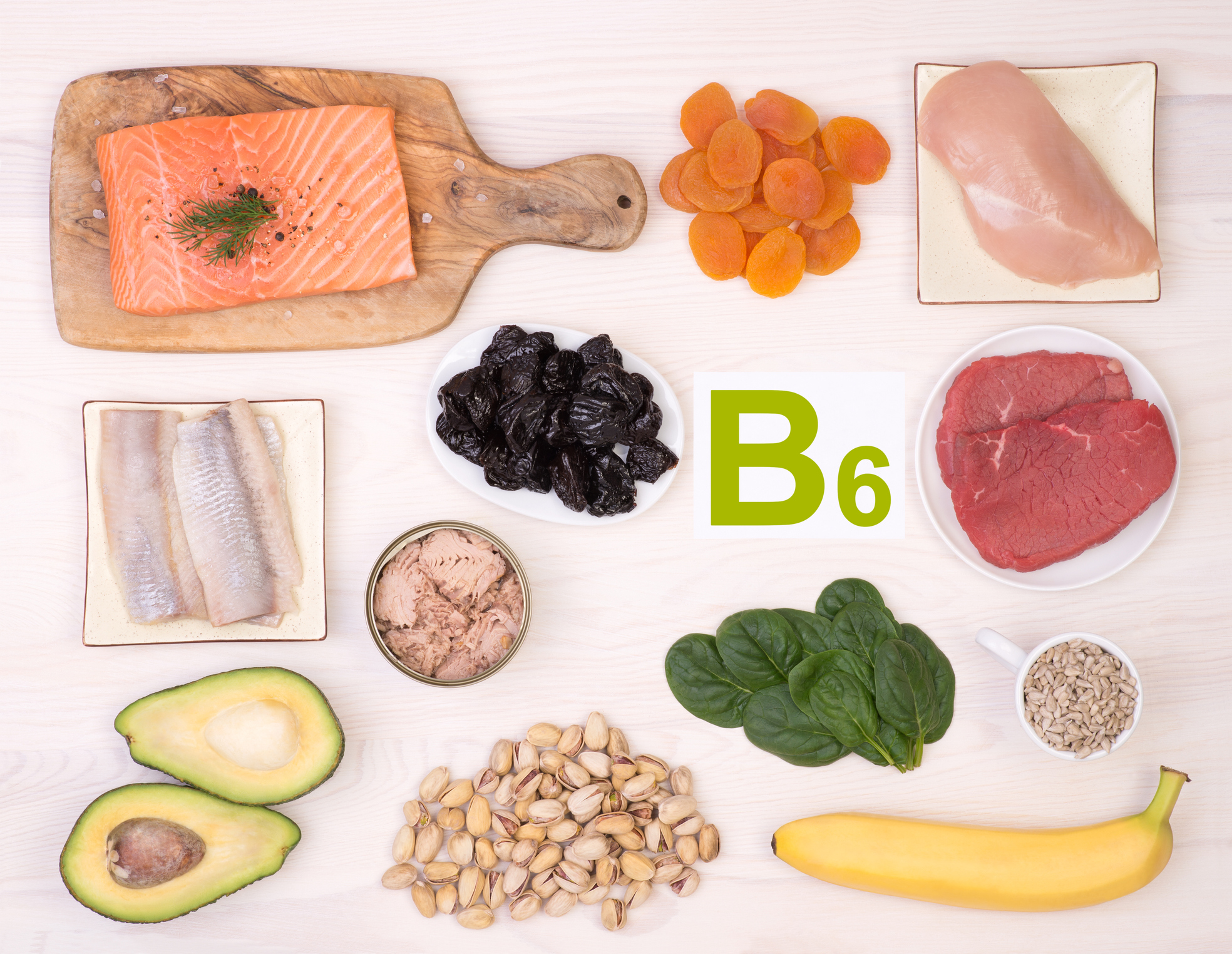 Sources of vitamin B6