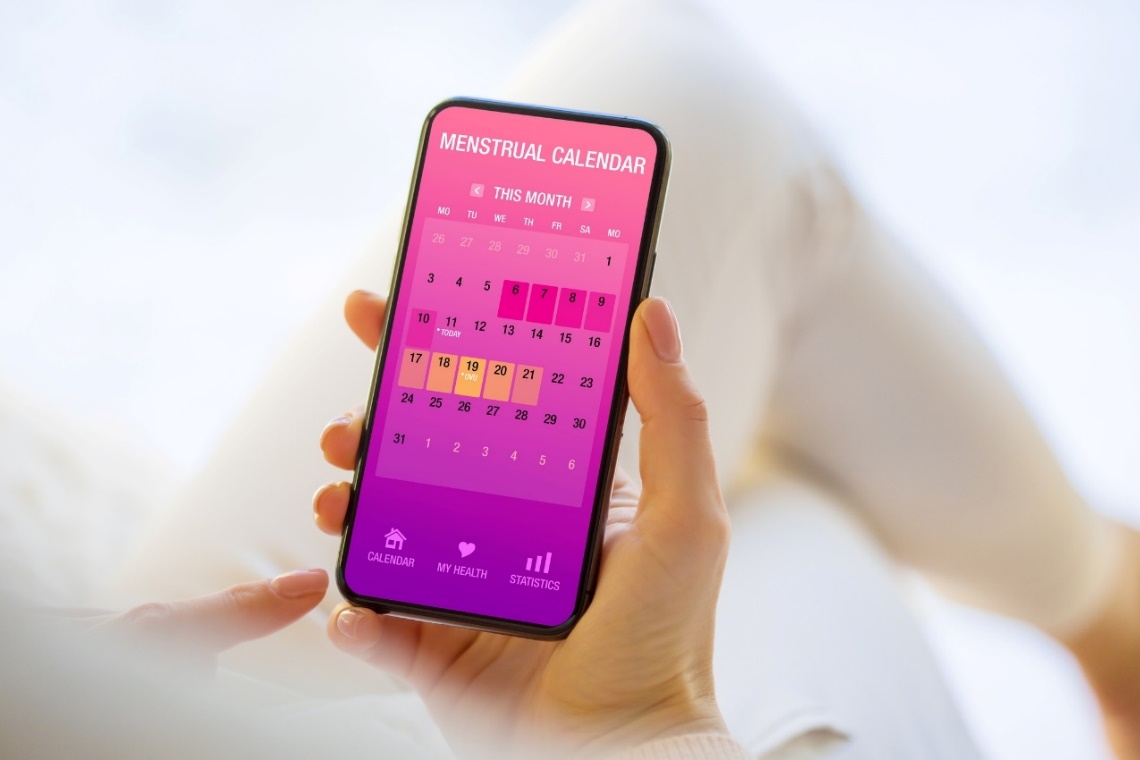 Menstrual calendar - a type of mobile application for calculating menstruation, ovulation and fertile period of a woman.