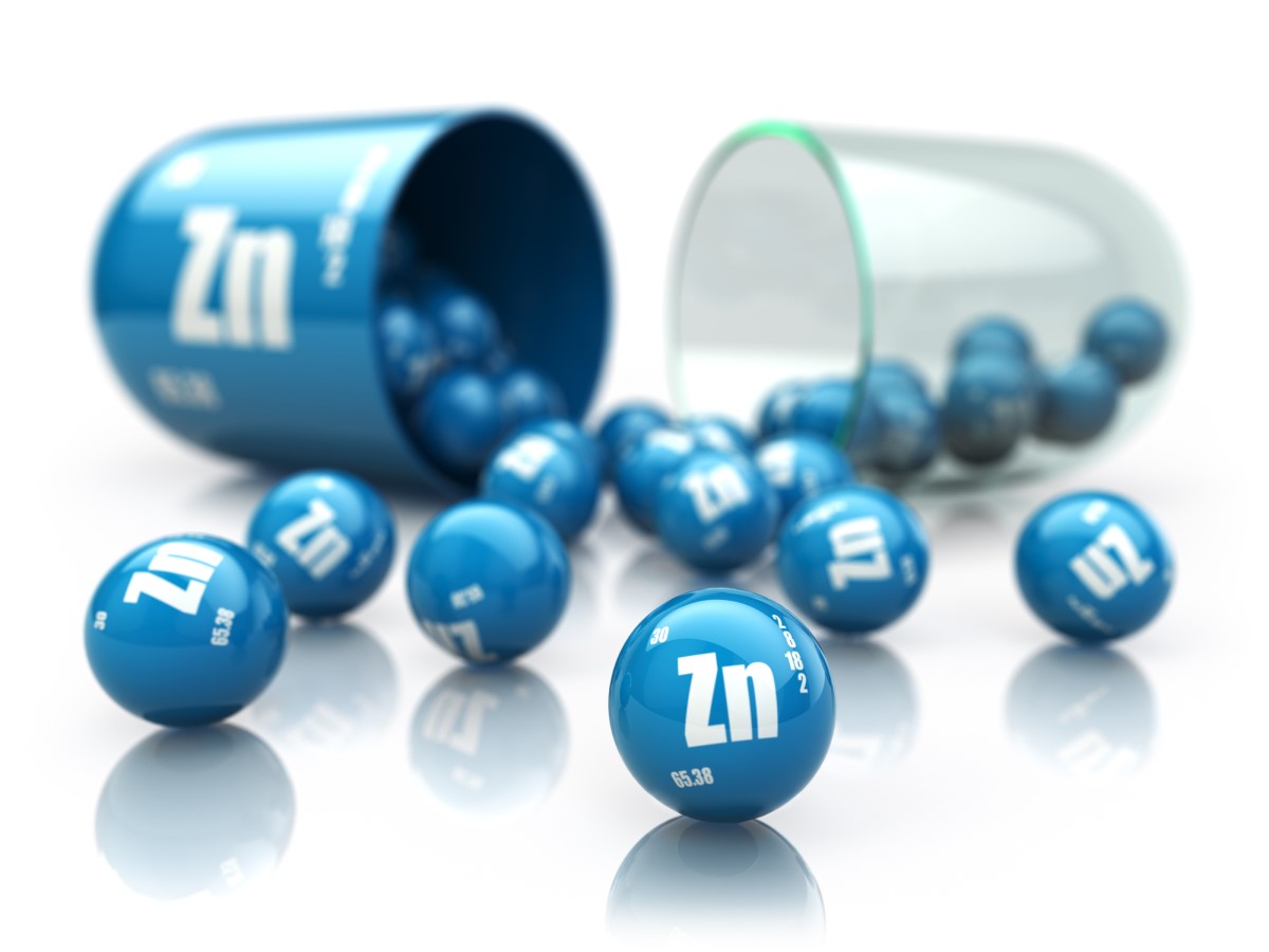 Zn - zinc in capsules