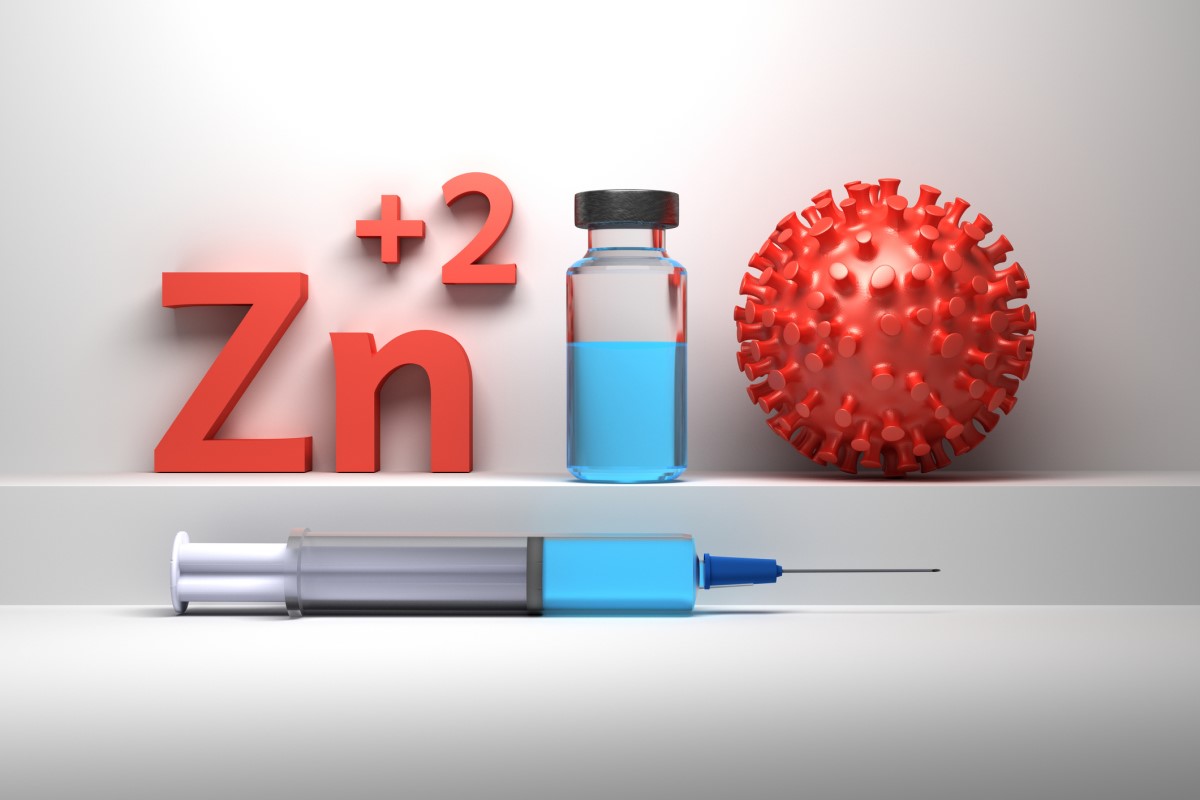 Zn, zinc - as an element necessary for immunity - chemical marker 