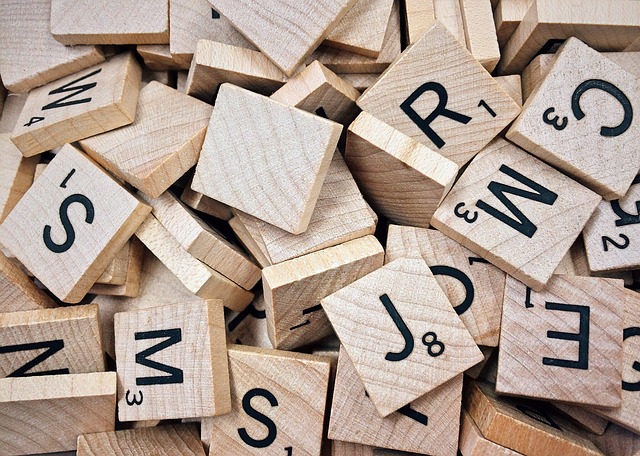 scrabble, letters, speech disorder letters