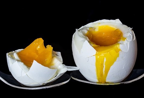 Eggs are the main source of vitamin B5