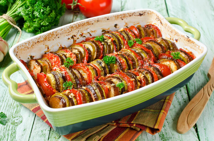 Here's our recipe for healthy ratatouille?