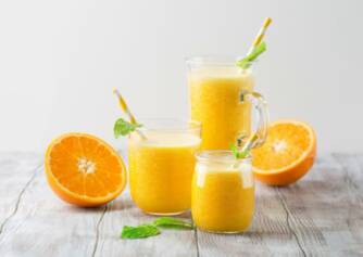 Orange smoothie: 3 healthy recipes as a natural source of vitamin C?