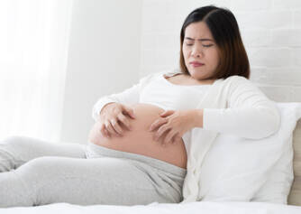 Itchy skin in pregnancy? What causes burning skin and what helps?