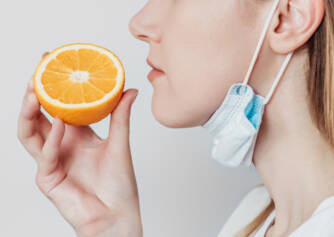 Loss of sense of smell and often taste with infection and other illness?