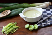 Leek soup is good for our body. Try our simple recipe