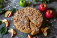 Recipe for light fit gluten and lactose free apple pie