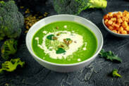 Healthy broccoli soup full of vitamins? You will love this recipe