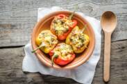 Healthy recipe from fresh paprika: How to make stuffed roasted peppers?